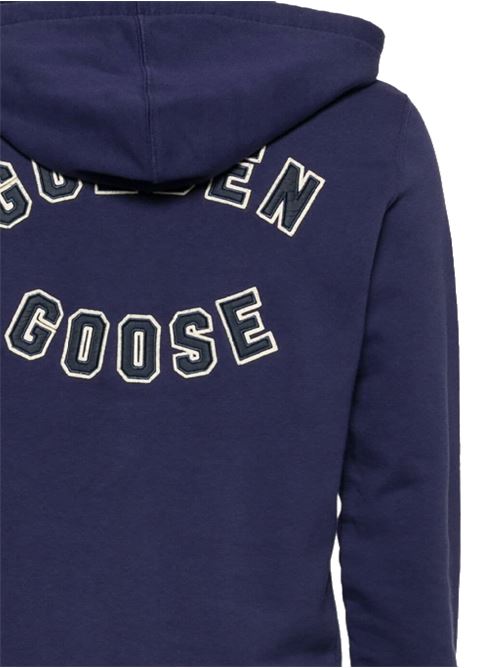 Navy blue cotton sweatshirt Golden Goose | GMP01224P00163650878